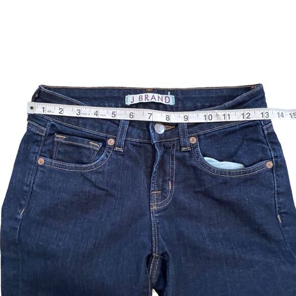 J brand ~ Blue Curvy Fit Boot Leg Denim Jeans ~ size 26 - Picture 9 of 11